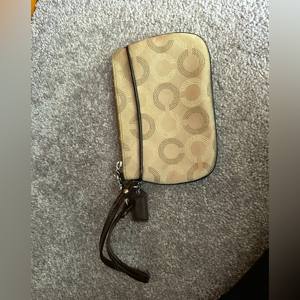 COACH wristlet